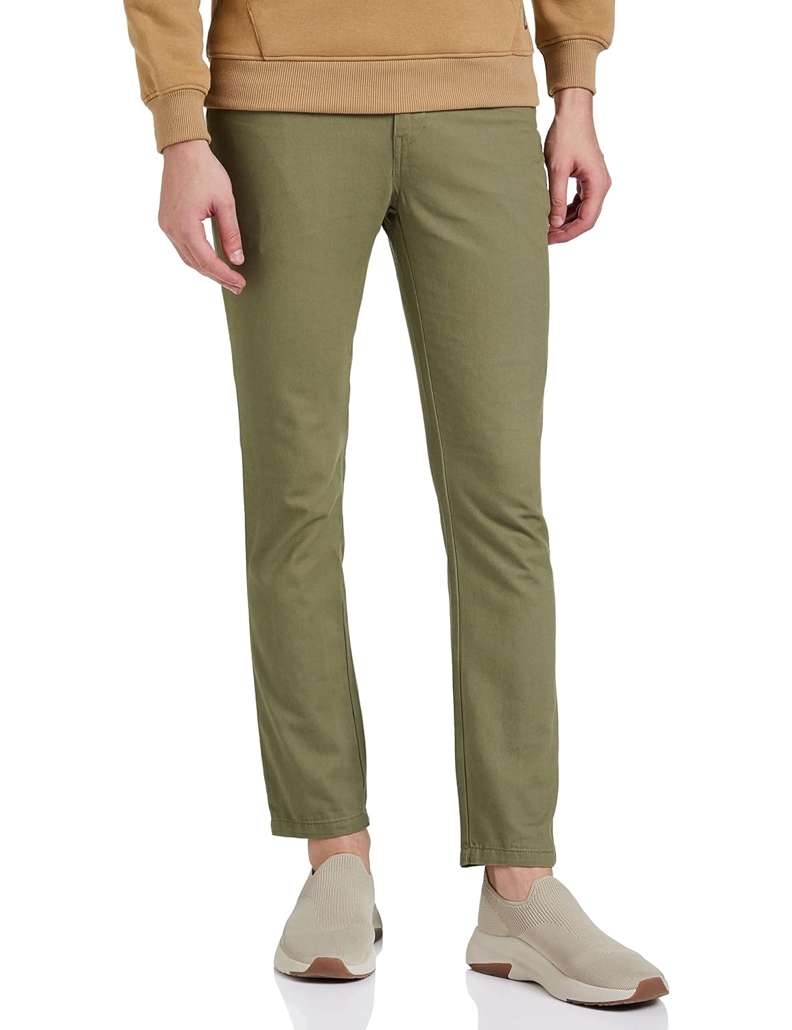 Amazon Brand – Symbol Men’s Regular Fit Mid Rise Trouser