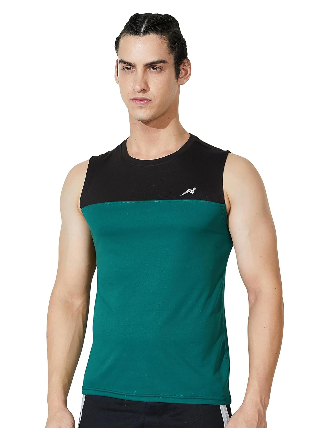 Amazon Brand – Symbol Men’s Regular Fit Sleeveless Sports T-Shirt