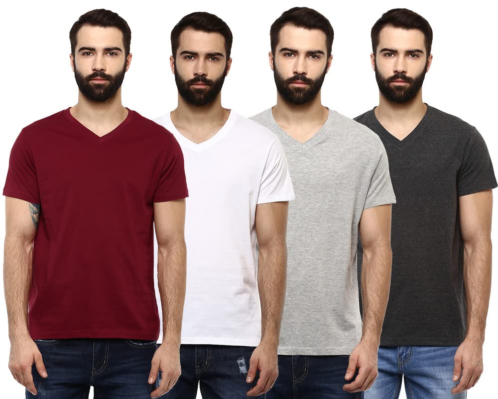 Aventura Outfitters Men’s Regular Fit T-Shirt (Pack of 4)