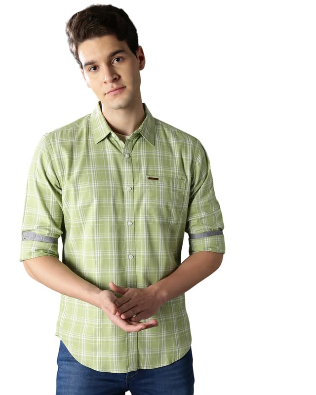 British Club Men Checked Slim Fit Shirt with Patch Pocket | Lightweight Casual Shirt with Classic Checks | Tailored Slim-Fit Shirt for Men’s Wardrobe | Versatile Shirt | British Club Men Checked Slim Fit Shirt with Patch Pocket | Lightweight Casual Shirt with Classic Checks | Tailored Slim-Fit Shirt for Men’s Wardrobe | Versatile Shirt |