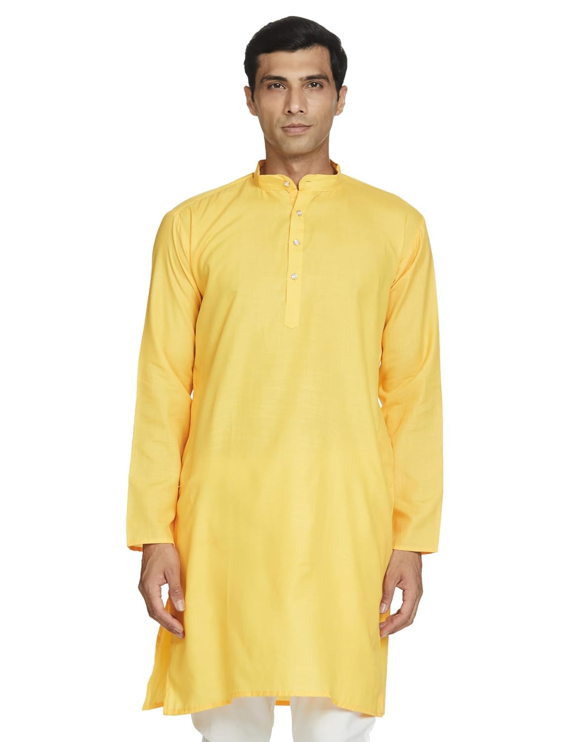 Gauri Laxmi Enterprise Men’s Cotton Blend Solid Regular Shirt (P 40_SADA Lemon Gauri Laxmi Enterprise Men’s Cotton Blend Solid Regular Shirt (P 40_SADA Lemon