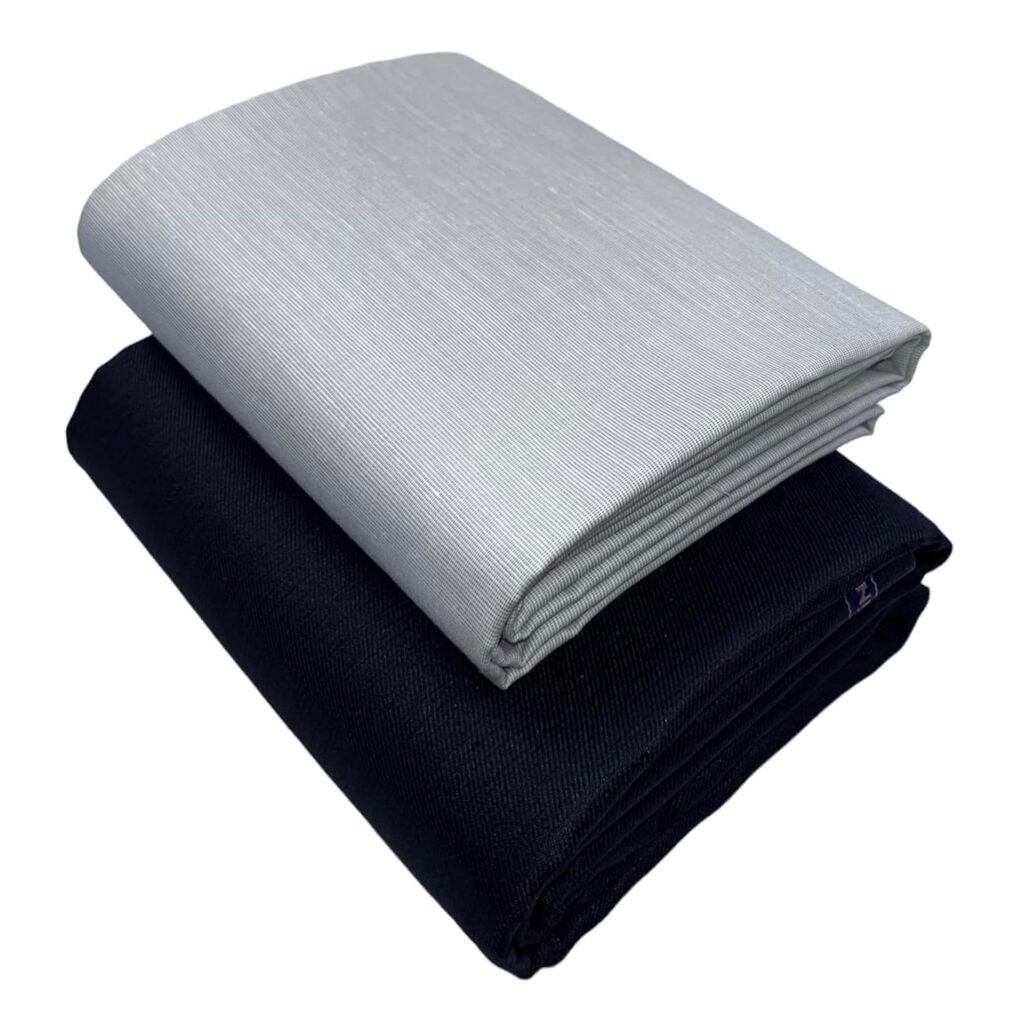 JHABAK’S Premium Shirt and Trouser Fabric – Cotton Blend Material – 2.25 Meter Shirt Cloth – 1.20 Meter Pant Piece JHABAK’S Premium Shirt and Trouser Fabric – Cotton Blend Material – 2.25 Meter Shirt Cloth – 1.20 Meter Pant Piece