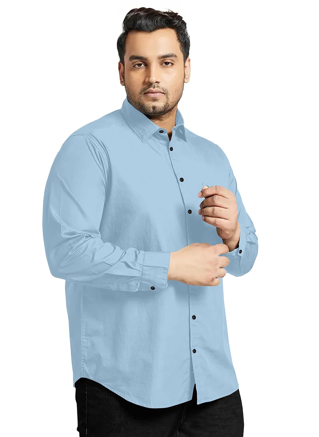 Jayantu Men’s Regular Fit Casual Shirt (Pack of 1)