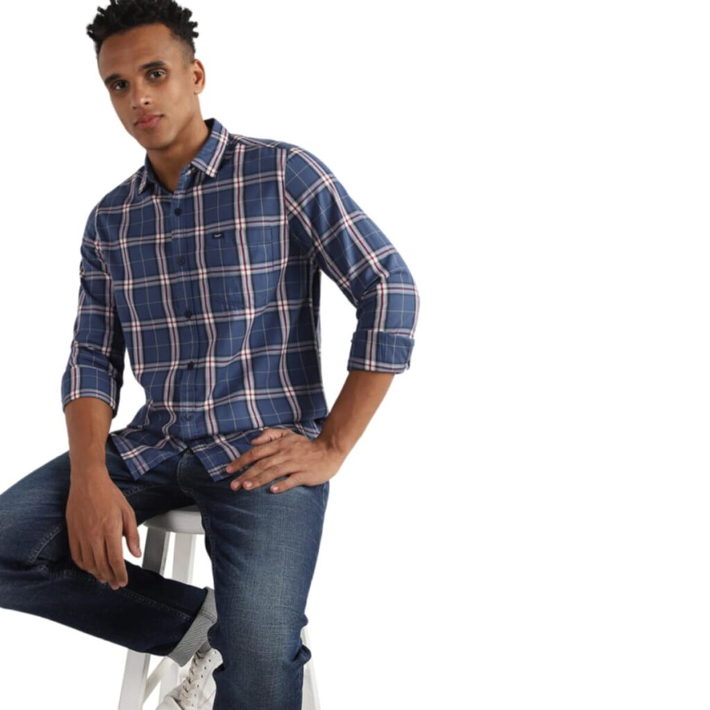 Lee Men’s Checkered Slim Fit Shirts Lee Men’s Checkered Slim Fit Shirts