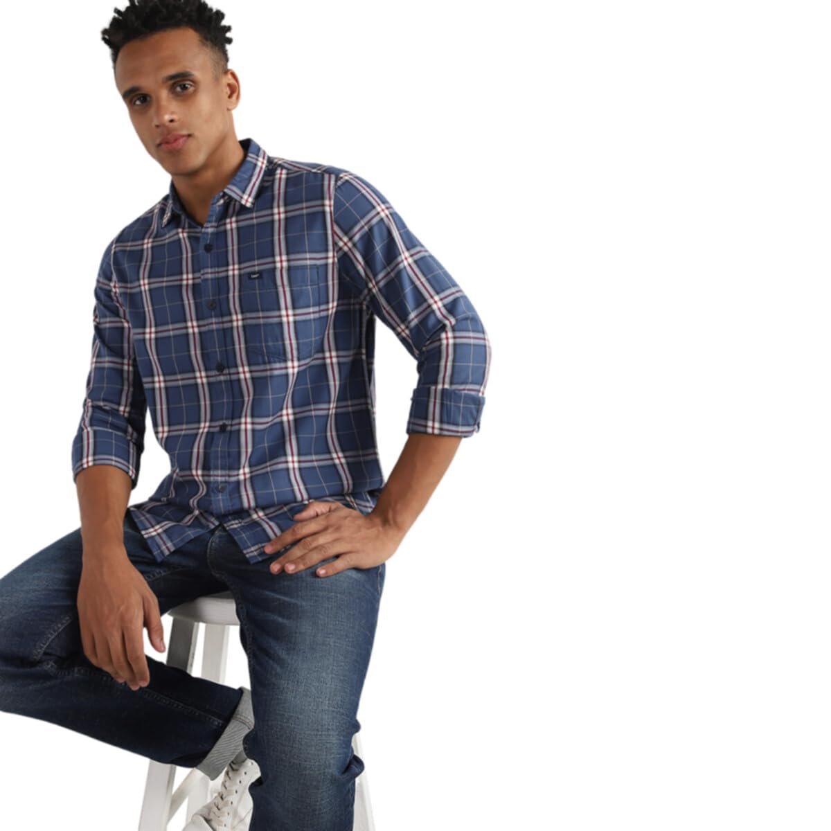 Lee Men’s Checkered Slim Fit Shirts Lee Men’s Checkered Slim Fit Shirts