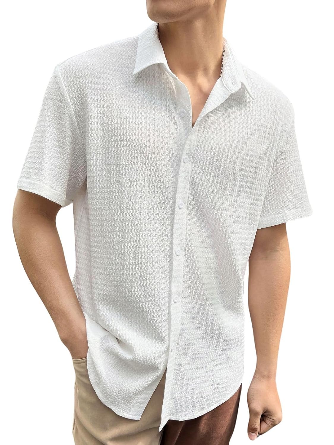 Leriya Fashion Shirt for Men | Men’s Polycotton Shirt | Casual Stylish Shirts | Trendy Regular Fit | Man Formal Shirt |Half Sleeve