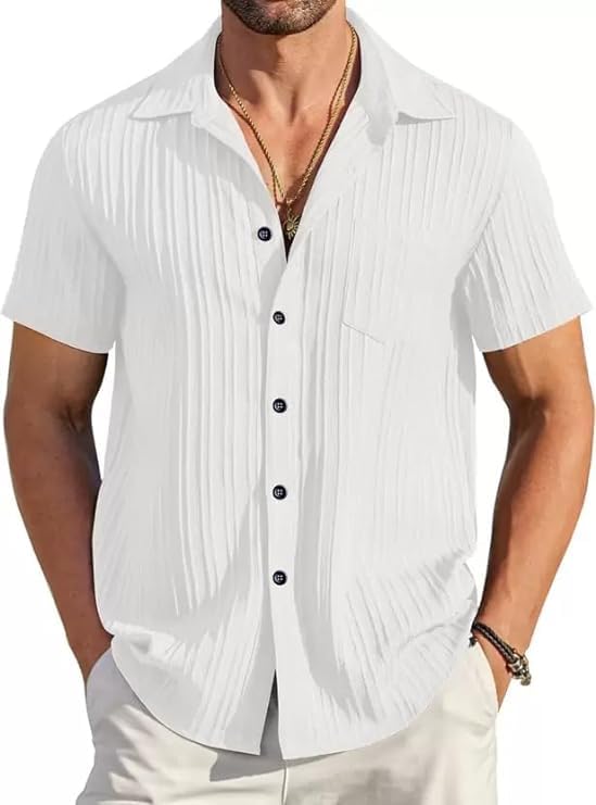 Luxrio Casual Self Striped Shirt for Men Regular Fit Luxrio Casual Self Striped Shirt for Men Regular Fit
