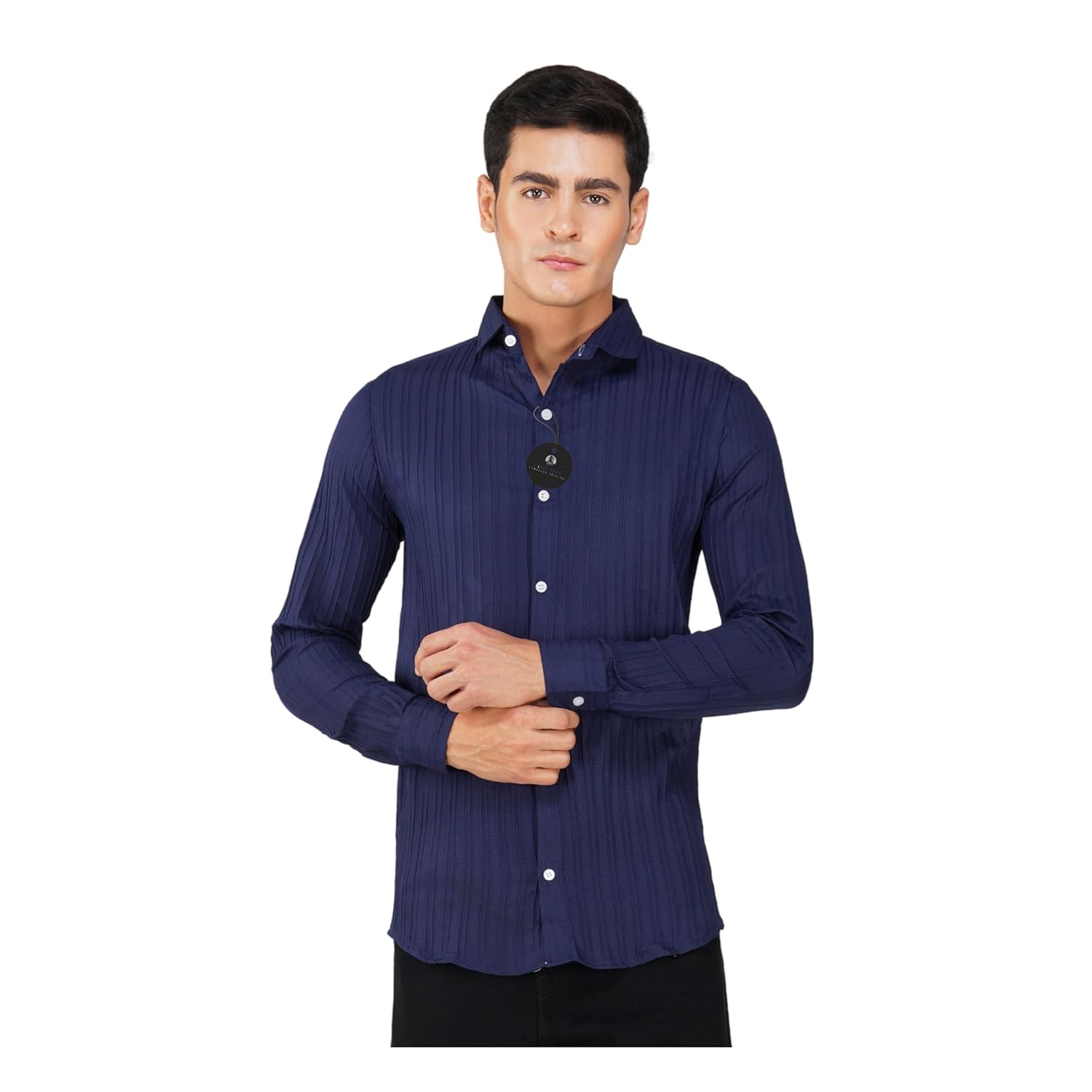 Lyrin Voza Mens Casual Shirt Trending Shirts for Men Funky Beach Summer Texture Outfits Clothes Fashion Fancy Stylish Cuban Wear Collar (Popcorn Shirt for Men_White, Black_S, M, L, XL, XXL)
