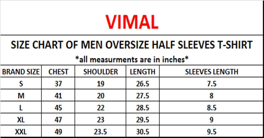 Mack Jonney Men’s Oversized Fit T-Shirt
