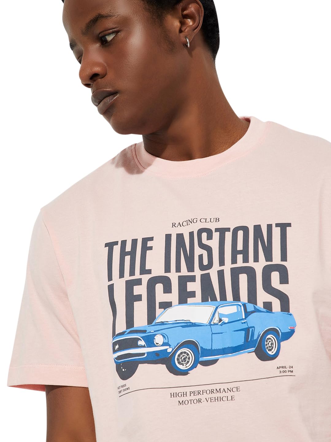 Max Men Cotton URB_N Regular Fit Graphic Printed T-Shirt