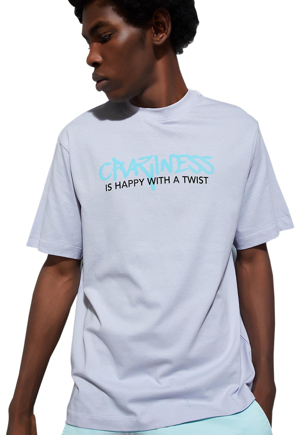 max Men’s Printed Regular Fit T-Shirt