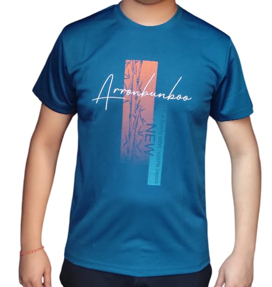 Men’s Round Neck T-Shirt for Casual Wear