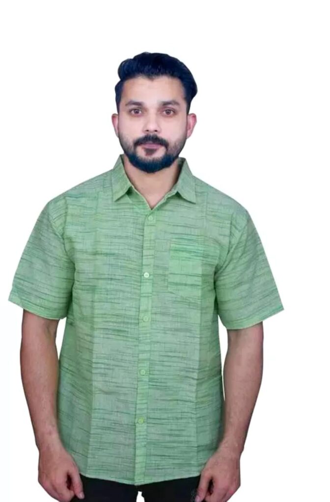 Men’s Self Design Shirts Half Sleeves Men’s Self Design Shirts Half Sleeves