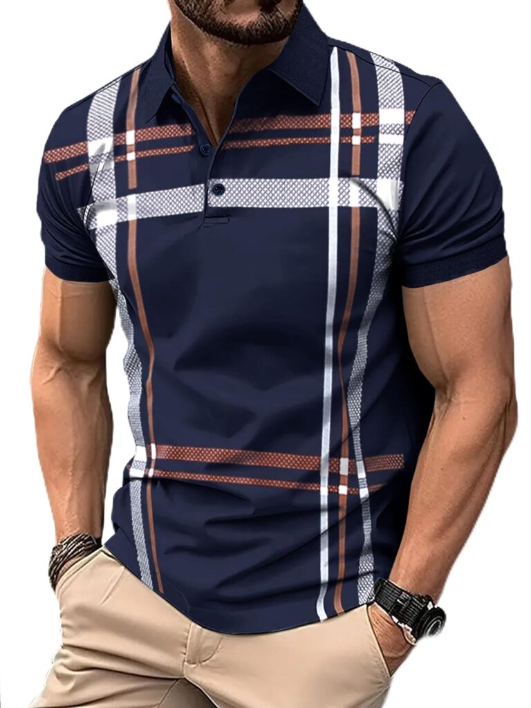 Noble Monk Men’s Regular Fit Polo T Shirt |Half Sleeves |Collar Tshirts |Casual Tshirt for Men