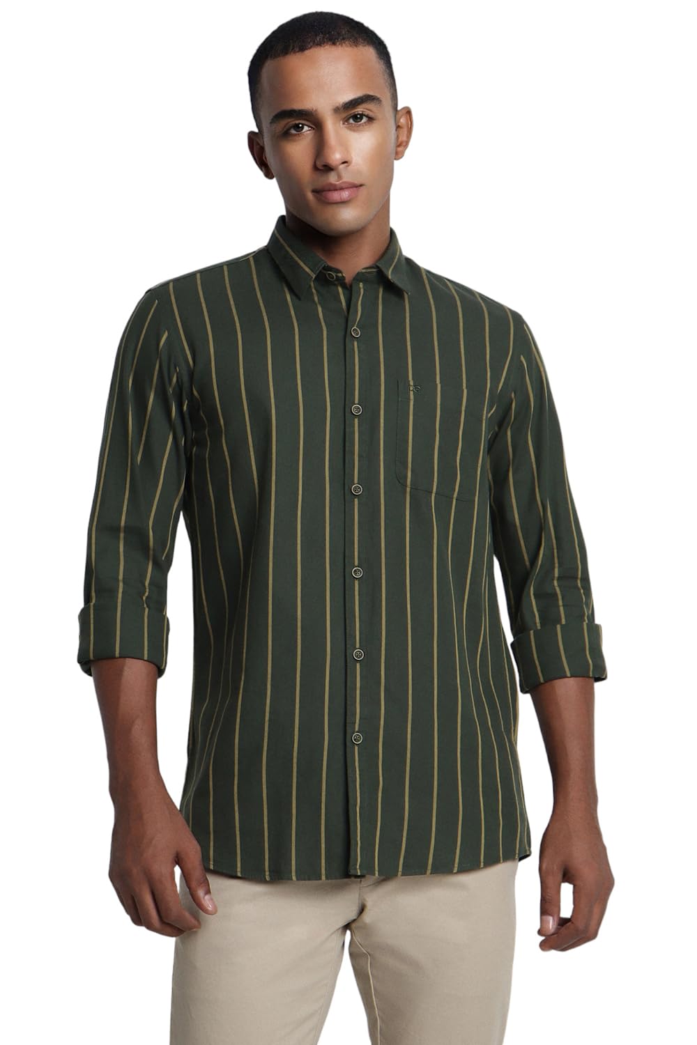 Peter England Men’s Striped Slim Fit Shirt Peter England Men’s Striped Slim Fit Shirt