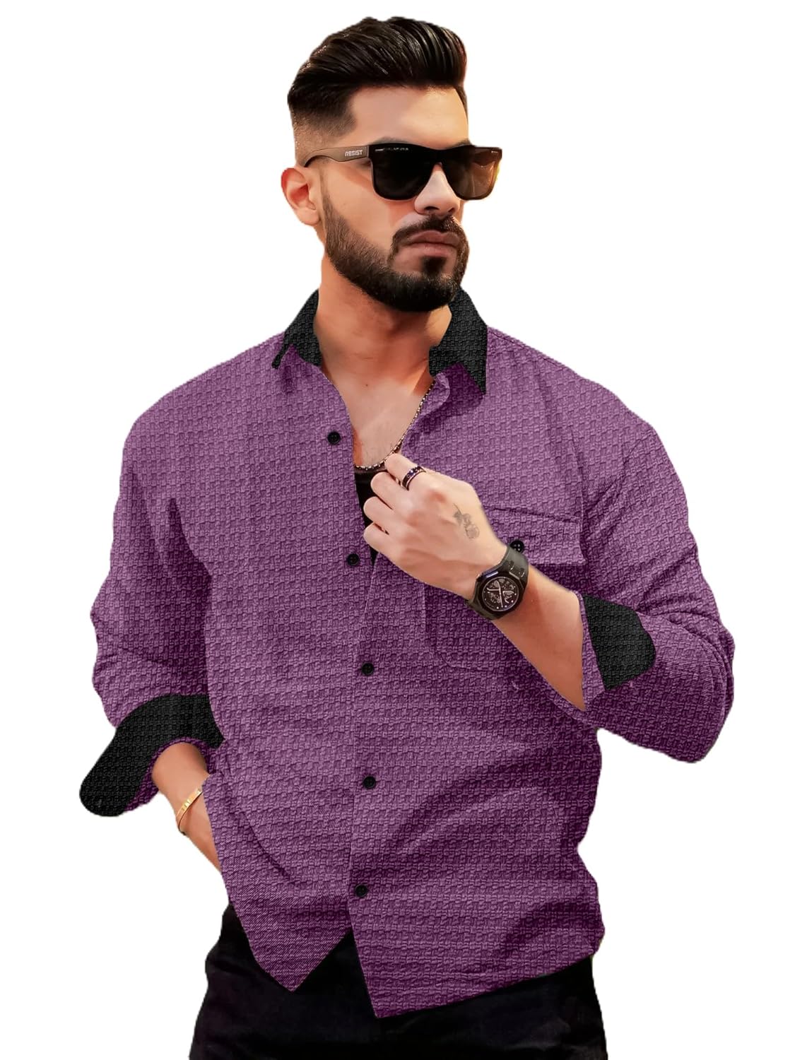 RAIZAX Men’s Long Sleeve Button Down Shirt for Man |Mens Casual Shirt |Shirts for Men Stylish
