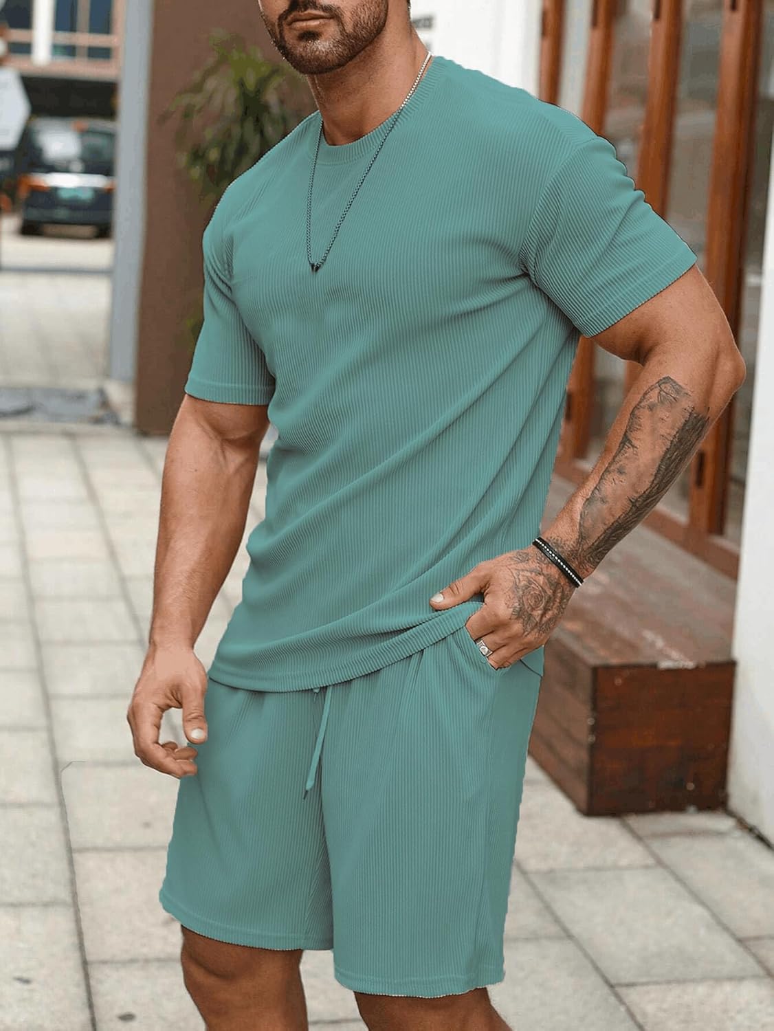 SHIENZY Men Men’s Pyjama Sets & Night Suits