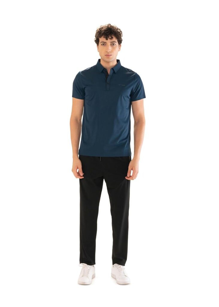 STRCH Nylon Men’s Radiance Bond Polo T-Shirt STRCH Nylon Men’s Radiance Bond Polo T-Shirt