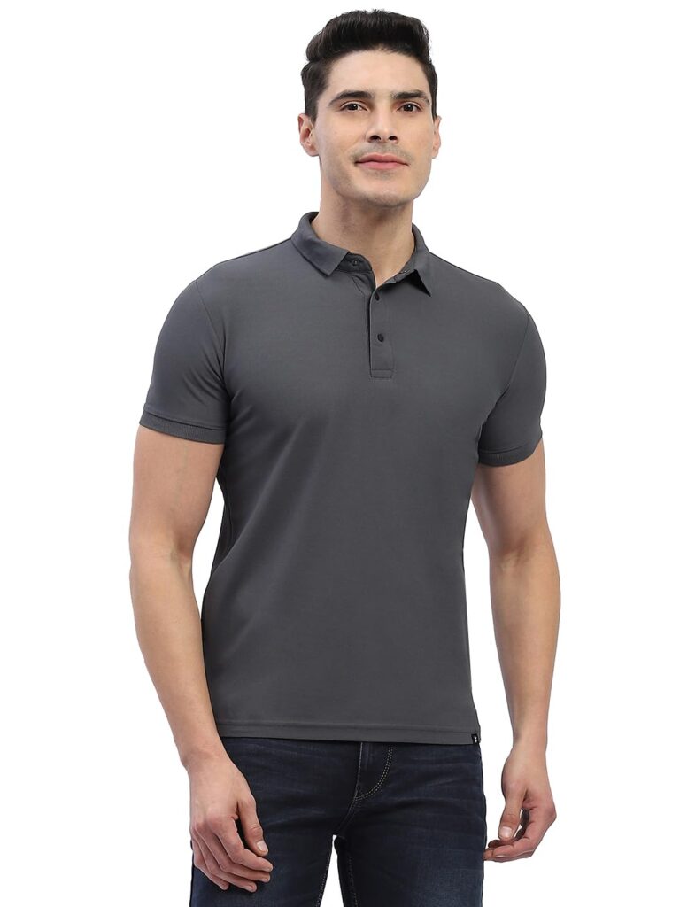 Swift Polo Neck Polyester Half Sleeve Solid Regular fit Polypolo T-Shirt for Men Comfortable Soft Breathable Fabric for Everyday Use Ideal for Casual wear and officewear Swift Polo Neck Polyester Half Sleeve Solid Regular fit Polypolo T-Shirt for Men Comfortable Soft Breathable Fabric for Everyday Use Ideal for Casual wear and officewear