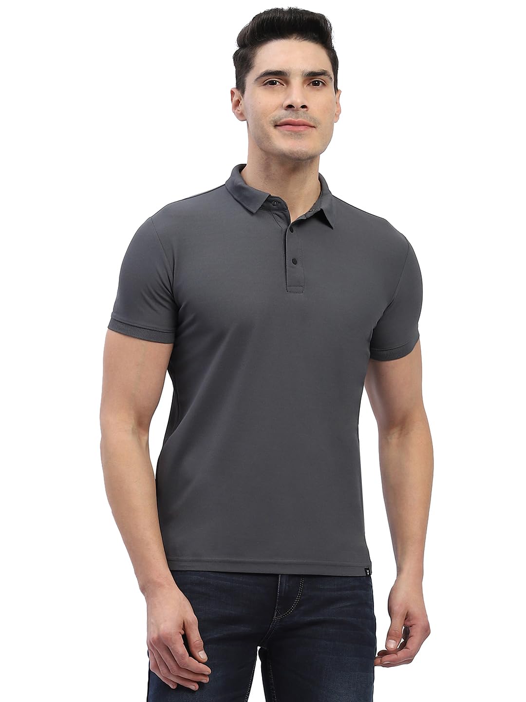 Swift Polo Neck Polyester Half Sleeve Solid Regular fit Polypolo T-Shirt for Men Comfortable Soft Breathable Fabric for Everyday Use Ideal for Casual wear and officewear Swift Polo Neck Polyester Half Sleeve Solid Regular fit Polypolo T-Shirt for Men Comfortable Soft Breathable Fabric for Everyday Use Ideal for Casual wear and officewear