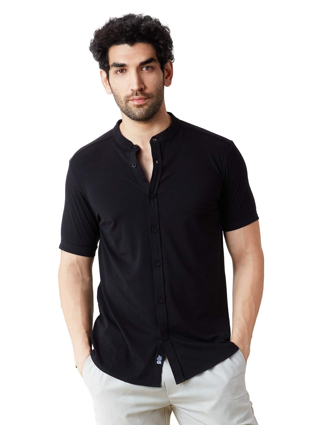 The Souled Store Men’s Solid Regular Shirt