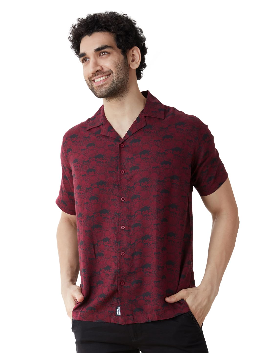 The Souled Store Official Marvel Printed Men’s and Boys Short Sleeve Collared Neck Regular Fit Shirts