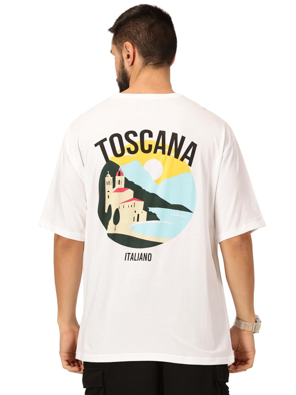 Thomas Scott Men’s | Graphic | Half Sleeve | Oversized Fit | 100% Cotton | Crew Collar | Casual Tshirt Thomas Scott Men’s | Graphic | Half Sleeve | Oversized Fit | 100% Cotton | Crew Collar | Casual Tshirt