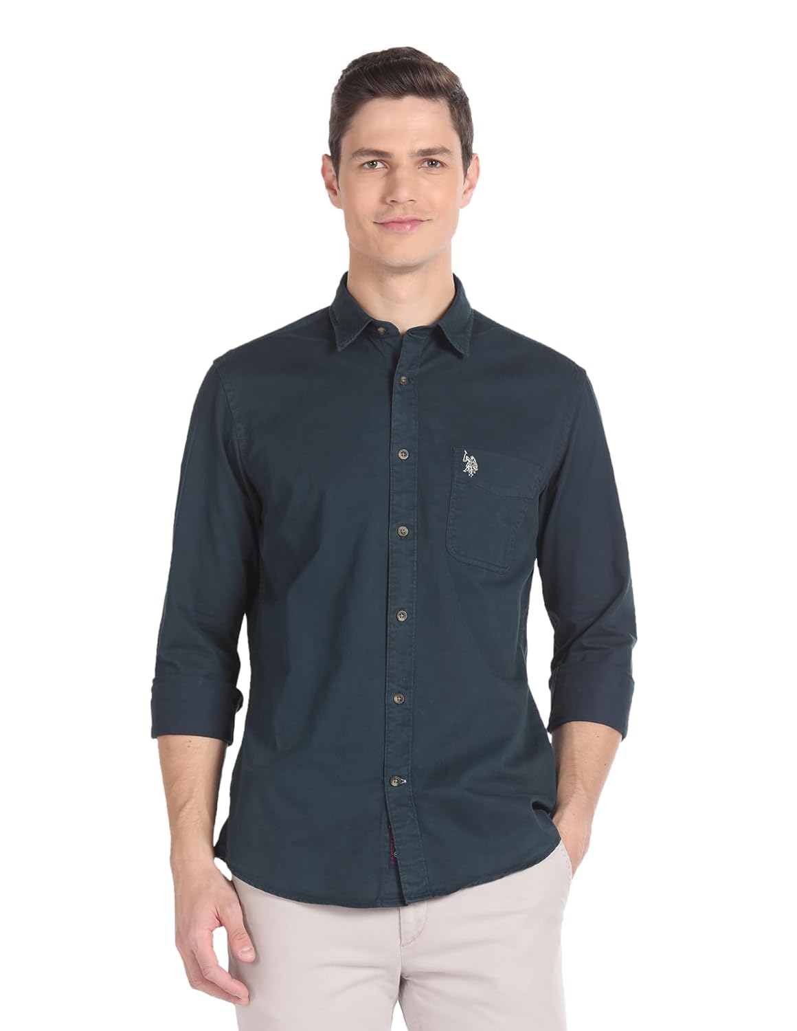 U.S. POLO ASSN. Men’s Cotton Slim Fit Shirt