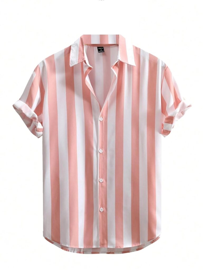 Uiriuy Men’s Casual Printed Regular Fit Half Sleeve Formal Shirt